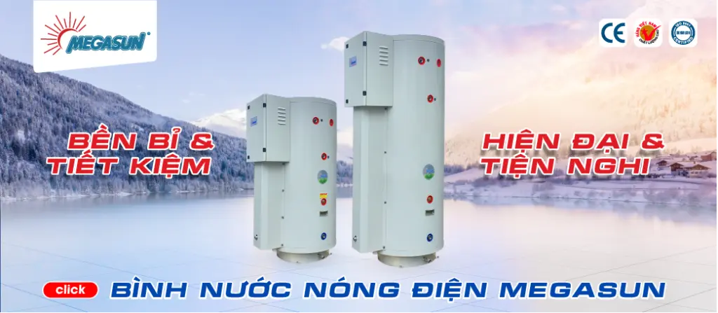 Bình nước nóng năng lượng điện Megasun